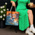 Cape Verde Christmas Tote Bag Shark Surfing Holiday Beach Style - Wonder Print Shop