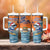 Cape Verde Christmas Tumbler With Handle Shark Surfing Holiday Beach Style - Wonder Print Shop