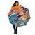 Cape Verde Christmas Umbrella Shark Surfing Holiday Beach Style - Wonder Print Shop