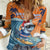 Cape Verde Christmas Women Casual Shirt Shark Surfing Holiday Beach Style - Wonder Print Shop