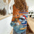 Cape Verde Christmas Women Casual Shirt Shark Surfing Holiday Beach Style - Wonder Print Shop