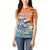 Cape Verde Christmas Women Polo Shirt Shark Surfing Holiday Beach Style - Wonder Print Shop