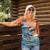 Cape Verde Christmas Women Polo Shirt Shark Surfing Holiday Beach Style - Wonder Print Shop