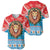 Luxembourg Christmas Baseball Jersey Schei Chreschtdeeg Xmas Pattern - Wonder Print Shop