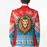 Luxembourg Christmas Blazer Schei Chreschtdeeg Xmas Pattern - Wonder Print Shop