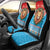 Luxembourg Christmas Car Seat Cover Schei Chreschtdeeg Xmas Pattern - Wonder Print Shop