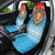 Luxembourg Christmas Car Seat Cover Schei Chreschtdeeg Xmas Pattern - Wonder Print Shop