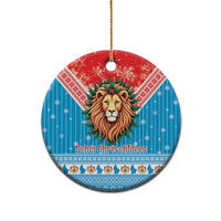 Luxembourg Christmas Ceramic Ornament Schei Chreschtdeeg Xmas Pattern - Wonder Print Shop