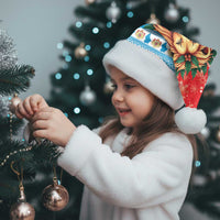 Luxembourg Christmas Santa Hat Schei Chreschtdeeg Xmas Pattern - Wonder Print Shop