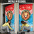 Luxembourg Christmas Door Cover Schei Chreschtdeeg Xmas Pattern - Wonder Print Shop