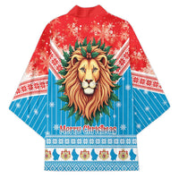 Luxembourg Christmas Kimono Schei Chreschtdeeg Xmas Pattern - Wonder Print Shop