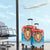 Luxembourg Christmas Luggage Cover Schei Chreschtdeeg Xmas Pattern - Wonder Print Shop