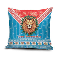 Luxembourg Christmas Pillow Cover Schei Chreschtdeeg Xmas Pattern - Wonder Print Shop