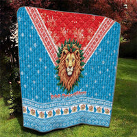 Luxembourg Christmas Quilt Schei Chreschtdeeg Xmas Pattern - Wonder Print Shop