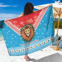 Luxembourg Christmas Sarong Schei Chreschtdeeg Xmas Pattern - Wonder Print Shop