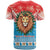 Luxembourg Christmas T Shirt Schei Chreschtdeeg Xmas Pattern - Wonder Print Shop