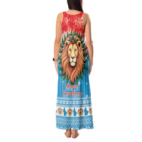Luxembourg Christmas Tank Maxi Dress Schei Chreschtdeeg Xmas Pattern - Wonder Print Shop