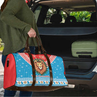 Luxembourg Christmas Travel Bag Schei Chreschtdeeg Xmas Pattern - Wonder Print Shop