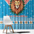 Luxembourg Christmas Window Curtain Schei Chreschtdeeg Xmas Pattern - Wonder Print Shop