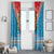 Luxembourg Christmas Window Curtain Schei Chreschtdeeg Xmas Pattern - Wonder Print Shop