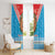 Luxembourg Christmas Window Curtain Schei Chreschtdeeg Xmas Pattern - Wonder Print Shop