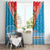 Luxembourg Christmas Window Curtain Schei Chreschtdeeg Xmas Pattern - Wonder Print Shop