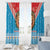Luxembourg Christmas Window Curtain Schei Chreschtdeeg Xmas Pattern - Wonder Print Shop
