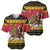 Belgium Christmas Personalized Baseball Jersey Santa Riding Lion - Wonder Print Shop