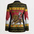 Belgium Christmas Personalized Blazer Santa Riding Lion - Wonder Print Shop