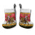 Belgium Christmas Personalized Christmas Stocking Santa Riding Lion - Wonder Print Shop
