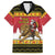 Belgium Christmas Personalized Family Matching Summer Maxi Dress and Hawaiian Shirt Santa Riding Lion - Wonder Print Shop