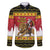 Belgium Christmas Personalized Family Matching Summer Maxi Dress and Hawaiian Shirt Santa Riding Lion - Wonder Print Shop