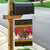 Belgium Christmas Personalized Garden Flag Santa Riding Lion - Wonder Print Shop
