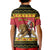 Belgium Christmas Personalized Kid Polo Shirt Santa Riding Lion - Wonder Print Shop