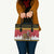 Belgium Christmas Personalized Leather Bag Santa Riding Lion - Wonder Print Shop