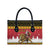 Belgium Christmas Personalized Leather Bag Santa Riding Lion - Wonder Print Shop