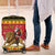 Belgium Christmas Personalized Luggage Cover Santa Riding Lion - Wonder Print Shop