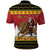 Belgium Christmas Personalized Polo Shirt Santa Riding Lion - Wonder Print Shop