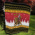 Belgium Christmas Personalized Quilt Santa Riding Lion - Wonder Print Shop