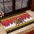 Belgium Christmas Personalized Rubber Doormat Santa Riding Lion - Wonder Print Shop