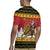 Belgium Christmas Personalized Rugby Jersey Santa Riding Lion - Wonder Print Shop