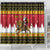 Belgium Christmas Personalized Shower Curtain Santa Riding Lion - Wonder Print Shop