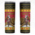 Belgium Christmas Personalized Skinny Tumbler Santa Riding Lion - Wonder Print Shop