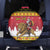 Belgium Christmas Personalized Spare Tire Cover Santa Riding Lion - Wonder Print Shop