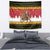 Belgium Christmas Personalized Tapestry Santa Riding Lion - Wonder Print Shop