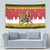 Belgium Christmas Personalized Tapestry Santa Riding Lion - Wonder Print Shop