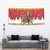 Belgium Christmas Personalized Tapestry Santa Riding Lion - Wonder Print Shop