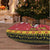 Belgium Christmas Personalized Tree Skirt Santa Riding Lion - Wonder Print Shop