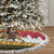 Belgium Christmas Personalized Tree Skirt Santa Riding Lion - Wonder Print Shop