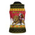 Belgium Christmas Personalized Women Sleeveless Polo Shirt Santa Riding Lion - Wonder Print Shop
